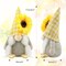 Set of 2 Spring Gnome Figurines with Sunflowers – Handmade Easter & Summer Tiered Tray Decor